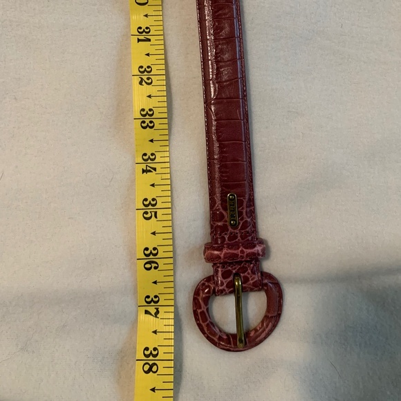 Ralph Lauren Croc Embossed Leather Belt main image 15